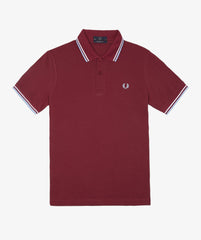 Fred Perry M12 Made In England Twin Tipped Polo