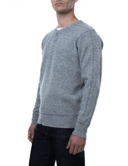 Schott 3 Button Henley Sweater