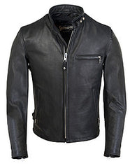 Schott Classic Racer Leather Motorcycle Jacket 141