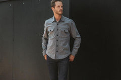 Kato The Anvil Heavy Melton Shirt Jacket