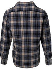 Schott Plaid Cotton Flannel Shirt