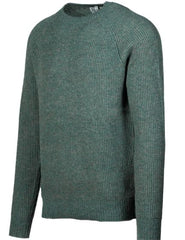 Schott Ribbed Wool Crewneck Sweater