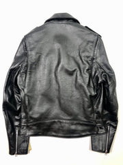 Schott 626VN Vintaged Lightweight Waxy Cowhide Fitted Motorcycle Jacket